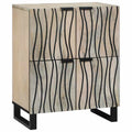 vidaXL Szafki i regały na media Biały i czarny 60 x 33 x 75 cm
