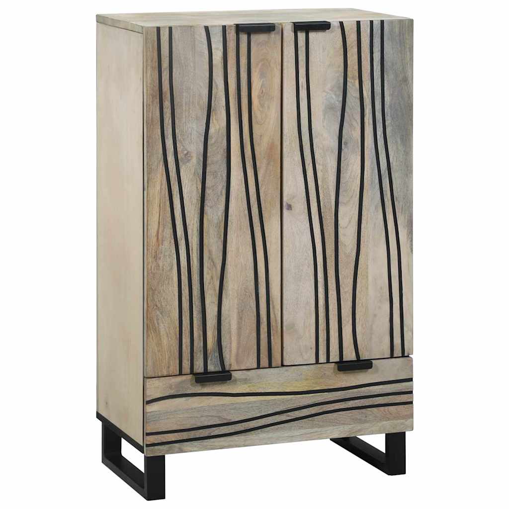 vidaXL Szafki i regały na media Biały i czarny 60 x 33 x 100 cm