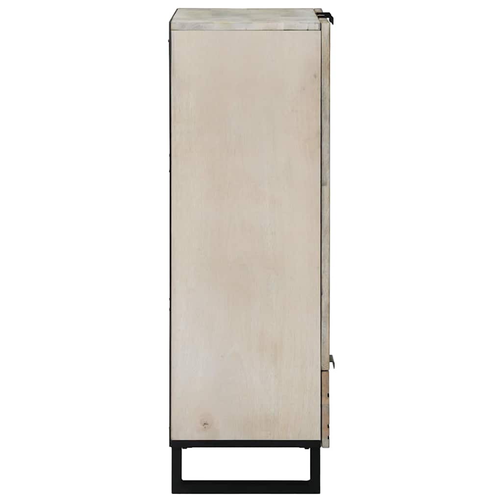 vidaXL Szafki i regały na media Biały i czarny 60 x 33 x 100 cm