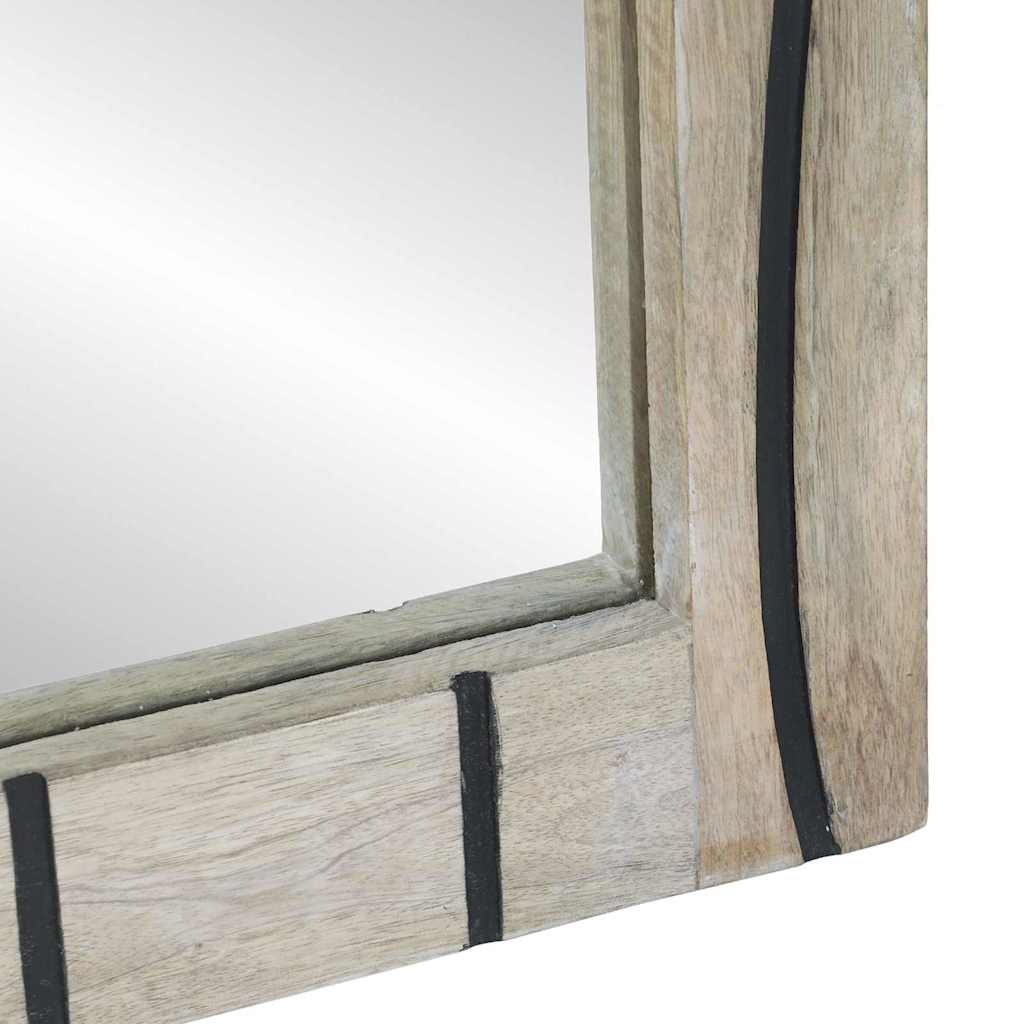 vidaXL Lustro łazienkowe Prostokątny Z lustrem Biały 50 x 2,5 x 70 cm