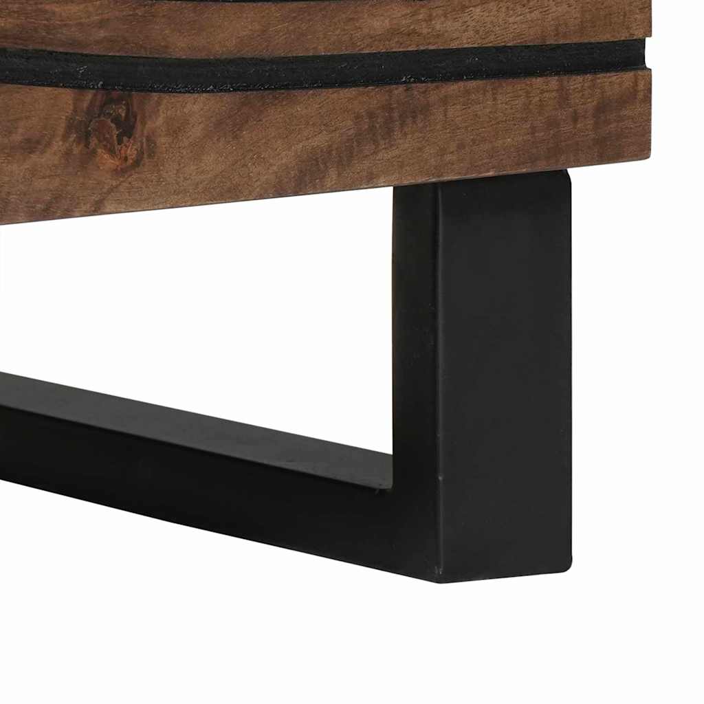vidaXL Szafka Nocna 2 pcs orzech włoski 40 x 33 x 46 cm