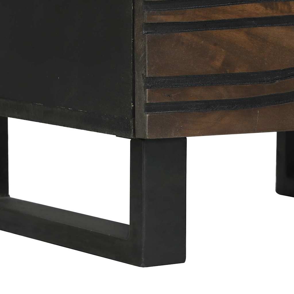 vidaXL Szafka Nocna 2 pcs orzech włoski 40 x 33 x 46 cm