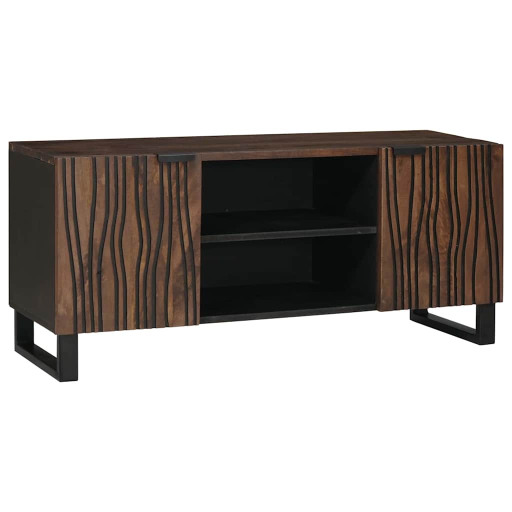 vidaXL Jednostki telewizyjne orzech włoski 105 x 33 x 46 cm