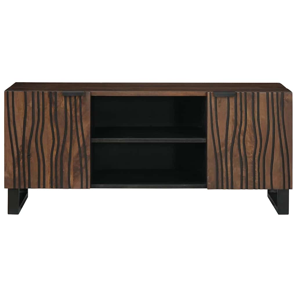vidaXL Jednostki telewizyjne orzech włoski 105 x 33 x 46 cm