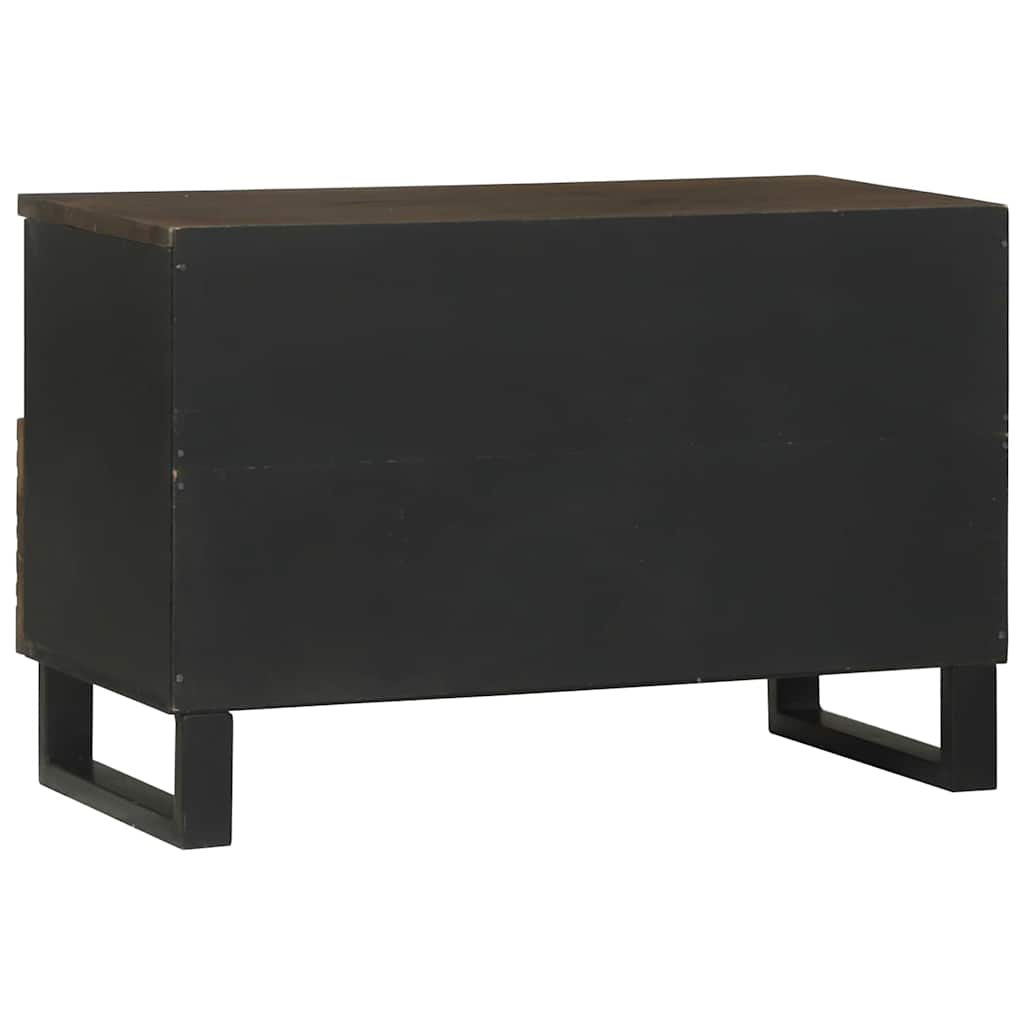 vidaXL Jednostki telewizyjne z szufladą orzech włoski 70 x 33 x 46 cm