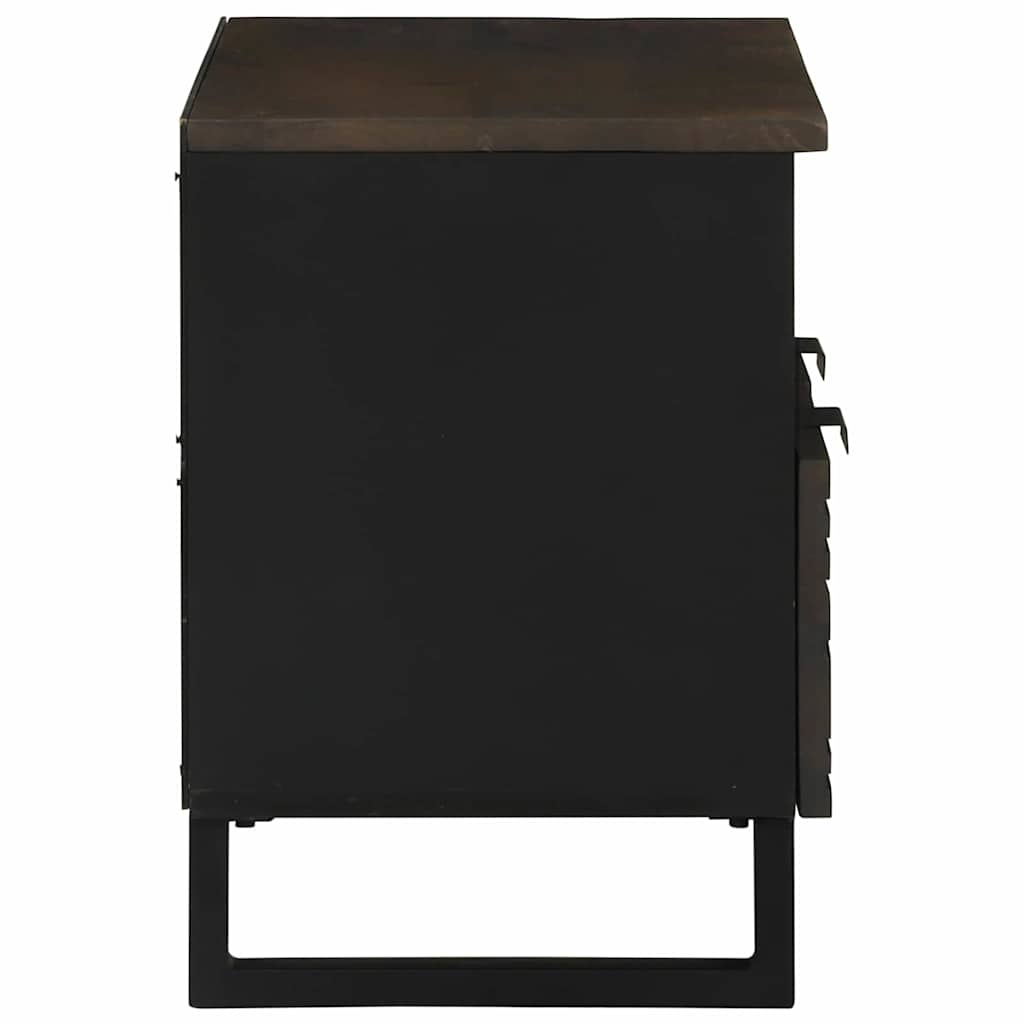 vidaXL Jednostki telewizyjne z szufladą orzech włoski 70 x 33 x 46 cm