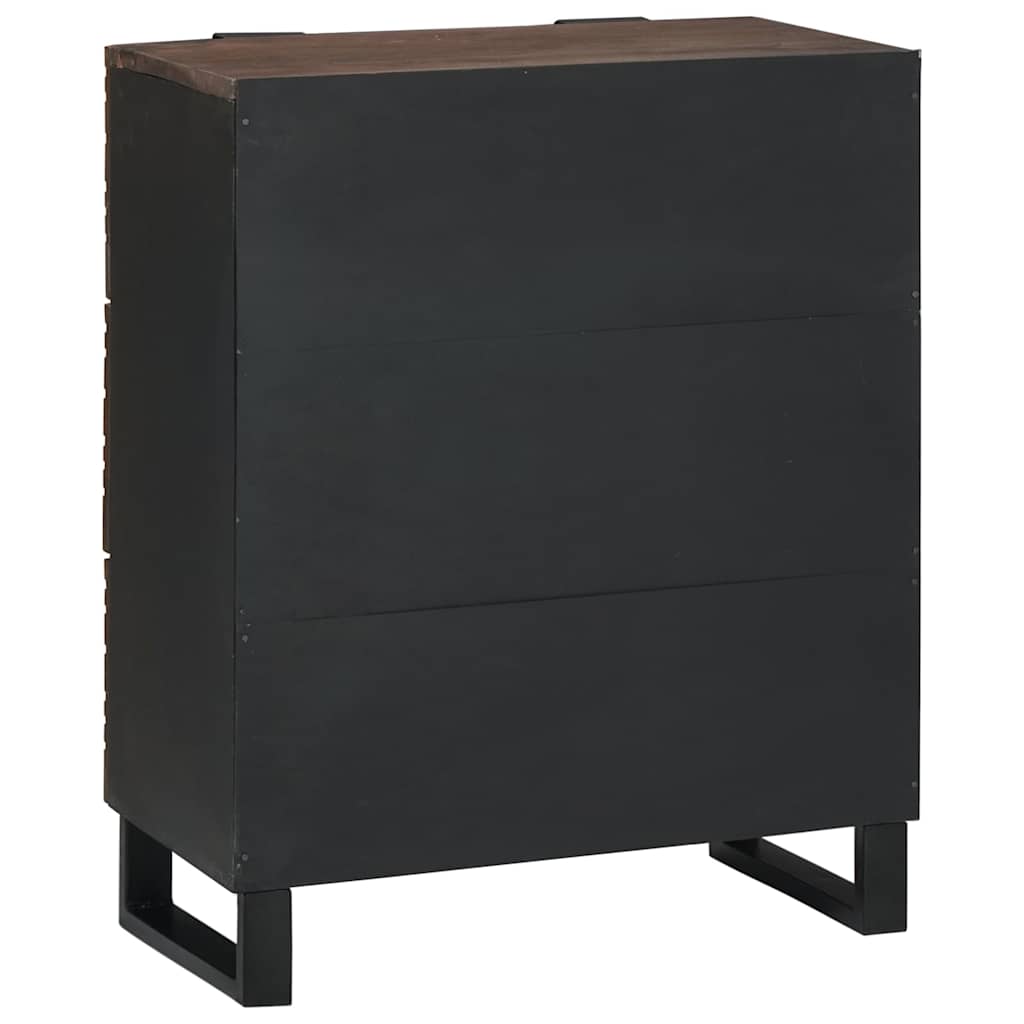 vidaXL Bufet z szufladą Brązowy 60 x 33.5 x 75 cm Lite drewno mango