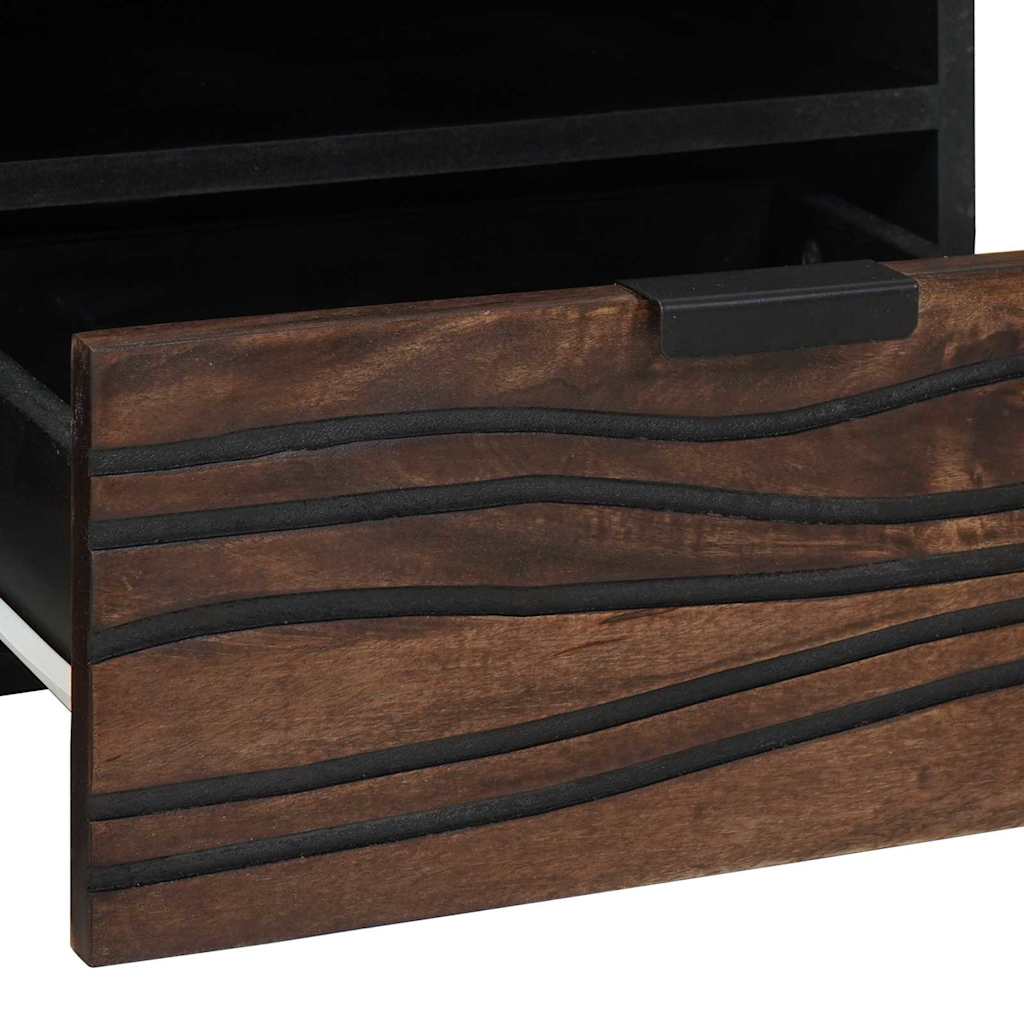 vidaXL Stolik kawowy orzech włoski 80 x 54 x 40 cm Drewno inżynieryjne