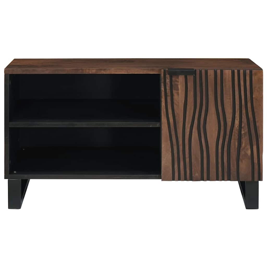 vidaXL Jednostki telewizyjne orzech włoski 80 x 33 x 46 cm