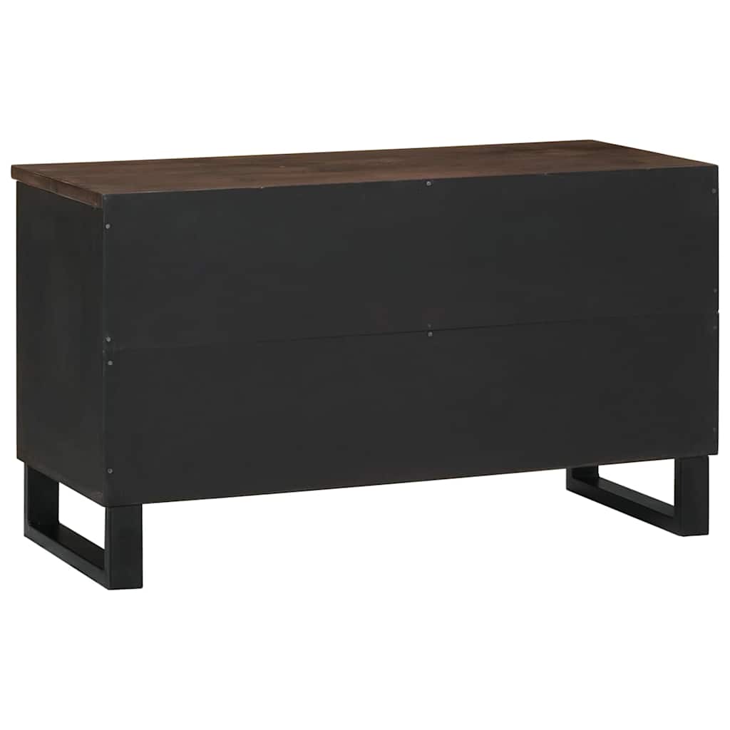 vidaXL Jednostki telewizyjne z szufladą orzech włoski 80 x 33 x 46 cm