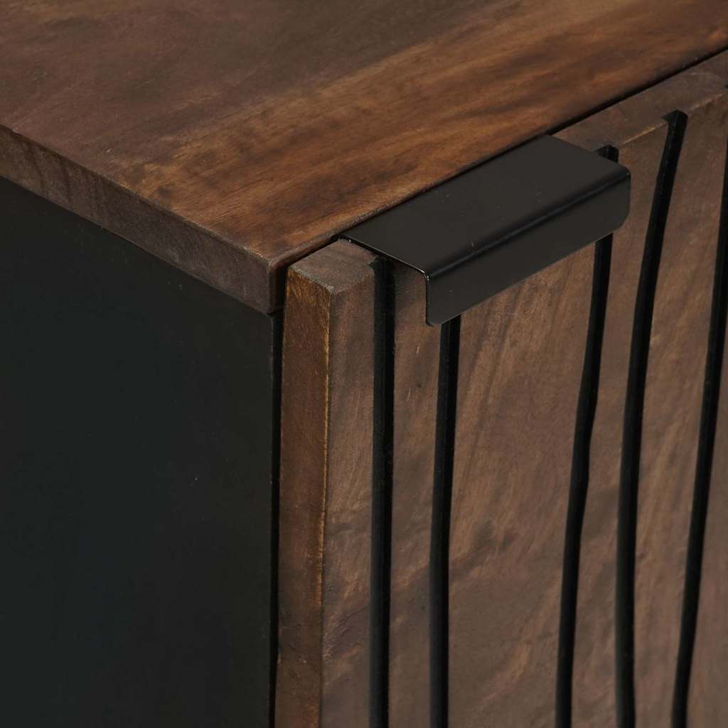 vidaXL Bufet Brązowy 40 x 33 x 75 cm lite drewno mango