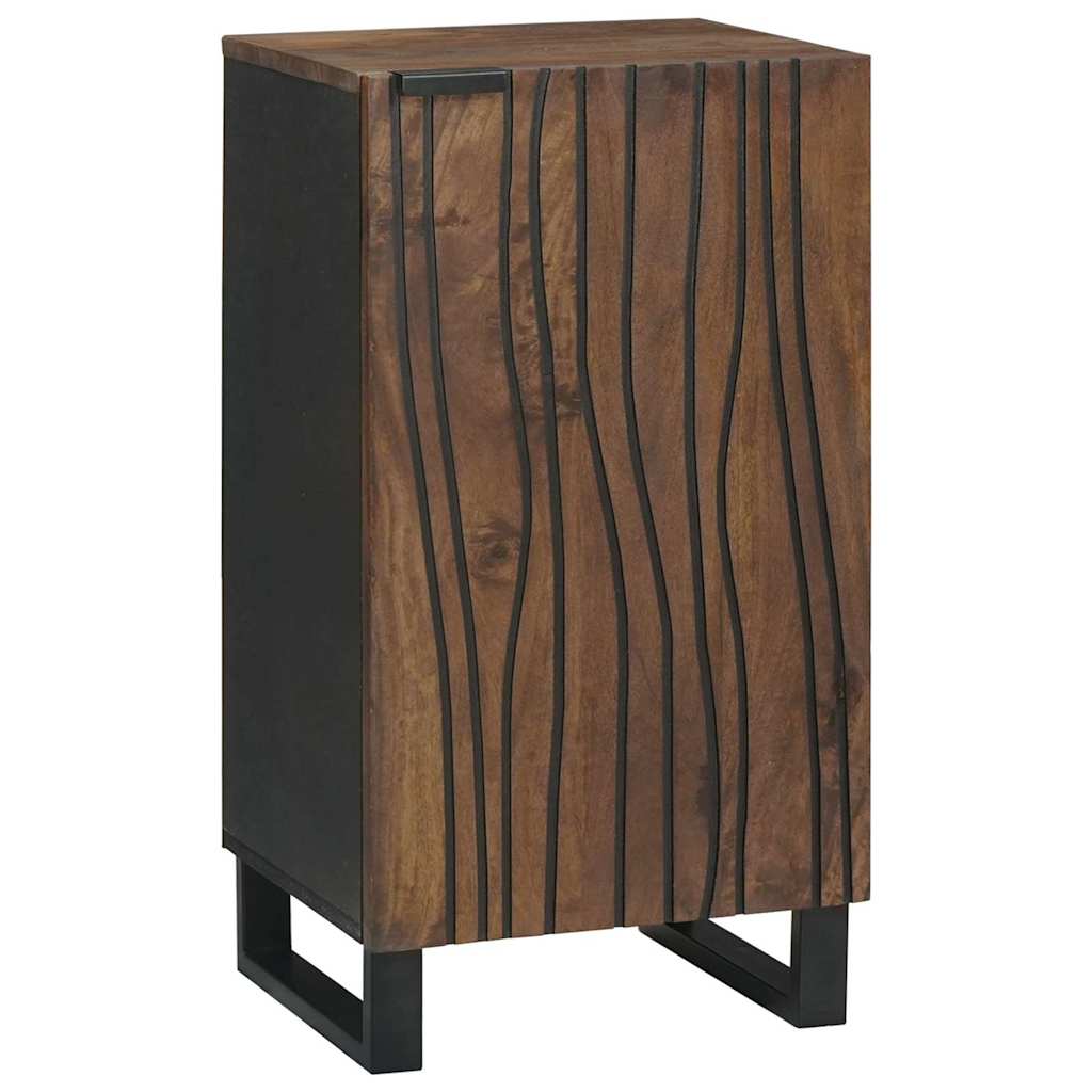 vidaXL Bufet Brązowy 40 x 33 x 75 cm lite drewno mango