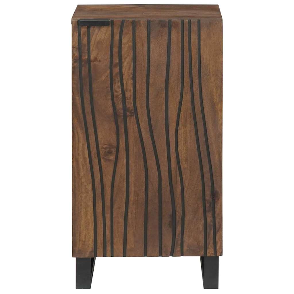 vidaXL Bufet Brązowy 40 x 33 x 75 cm lite drewno mango