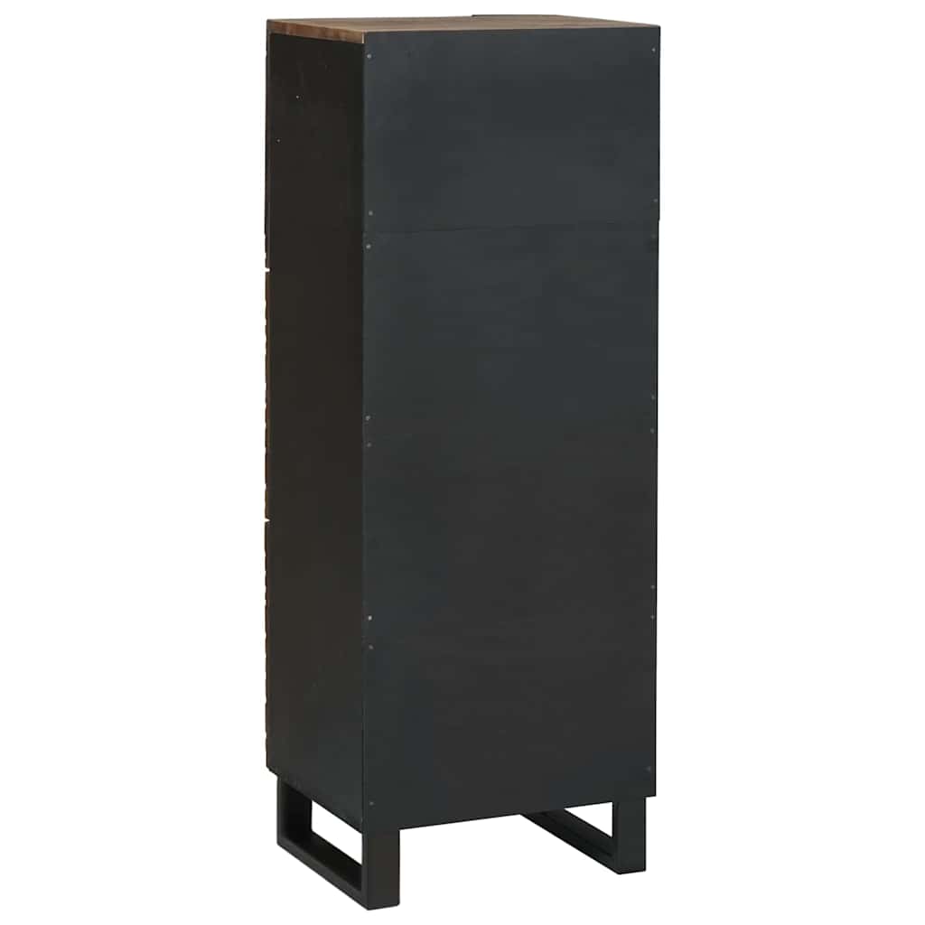 vidaXL Highboard Brązowy 40 x 33 x 110 cm lite drewno mango