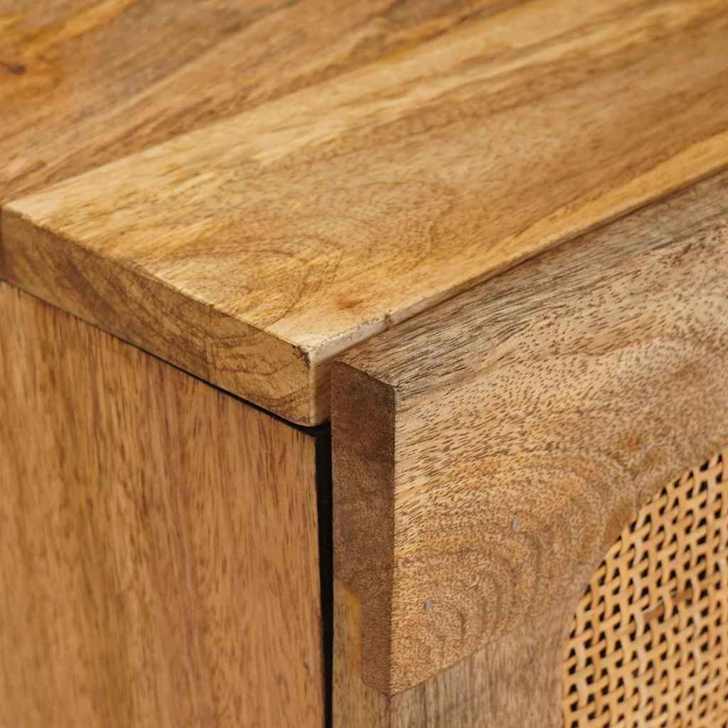 vidaXL Szafka pod telewizor Brązowy 105 x 33 x 46 cm Drewno z mango