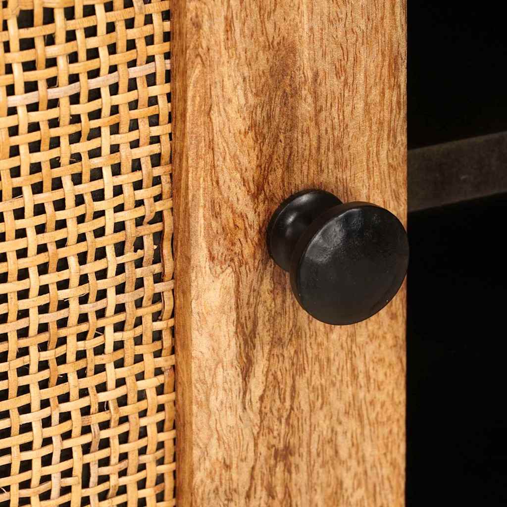 vidaXL Szafka pod telewizor Brązowy 105 x 33 x 46 cm Drewno z mango