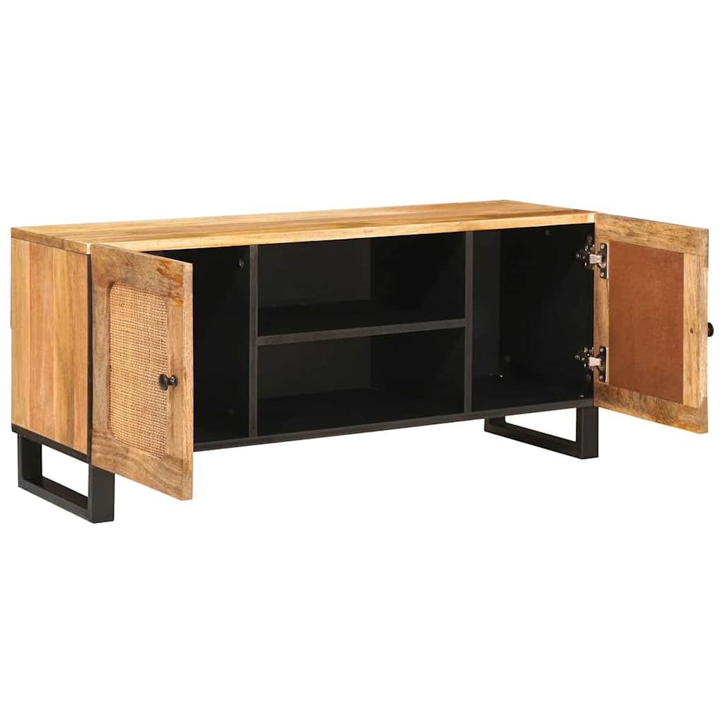 vidaXL Szafka pod telewizor Brązowy 105 x 33 x 46 cm Drewno z mango