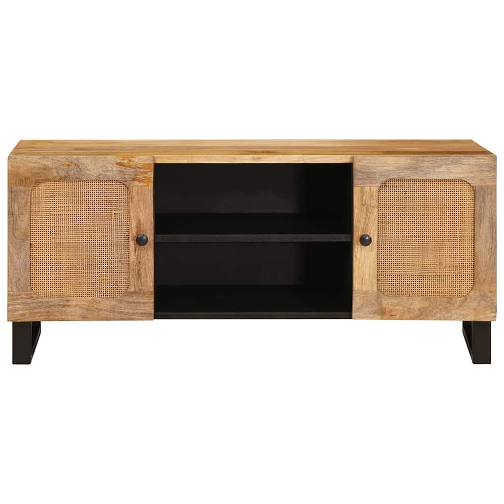 vidaXL Szafka pod telewizor Brązowy 105 x 33 x 46 cm Drewno z mango