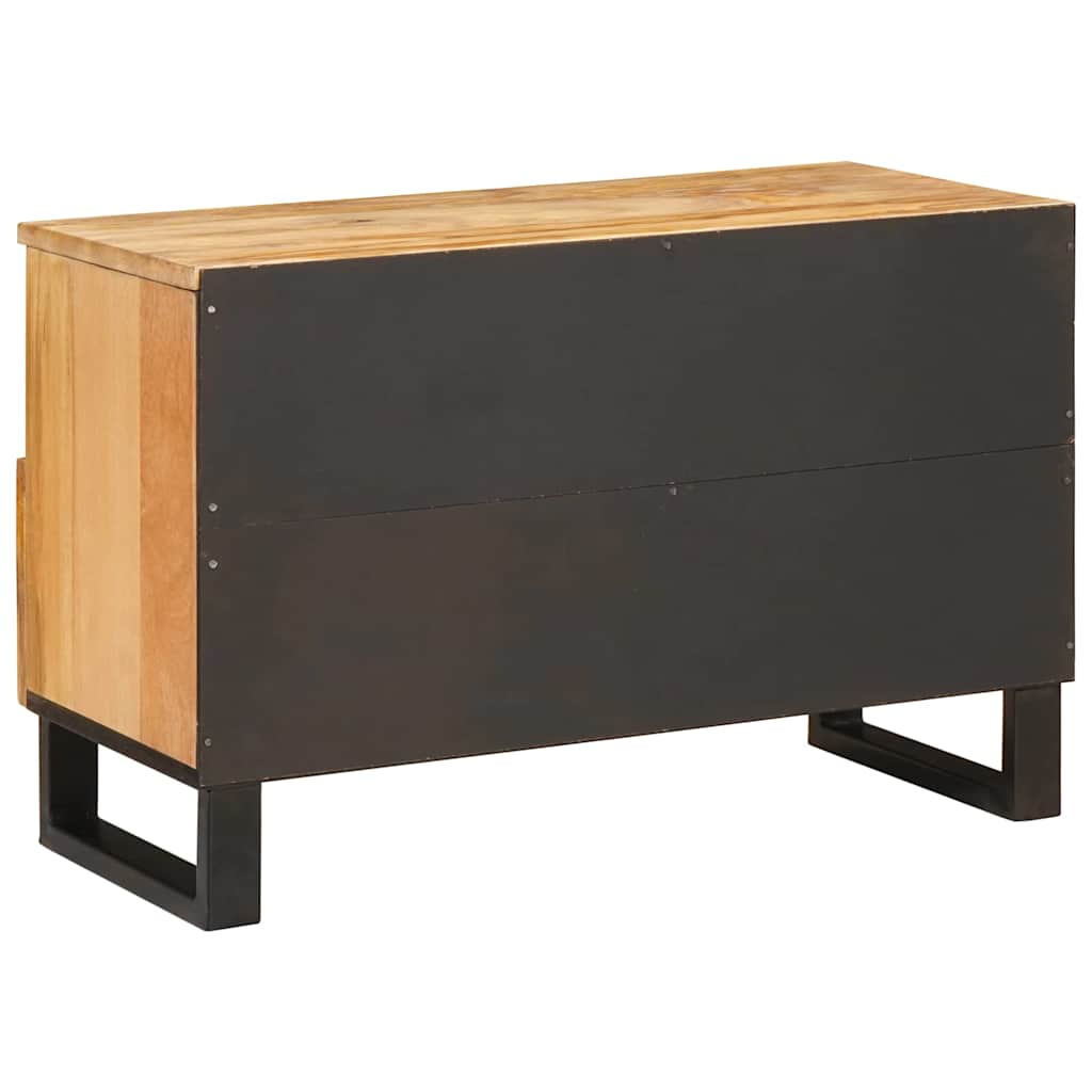 vidaXL Szafka pod telewizor Brązowy 70 x 33 x 46 cm Drewno z mango