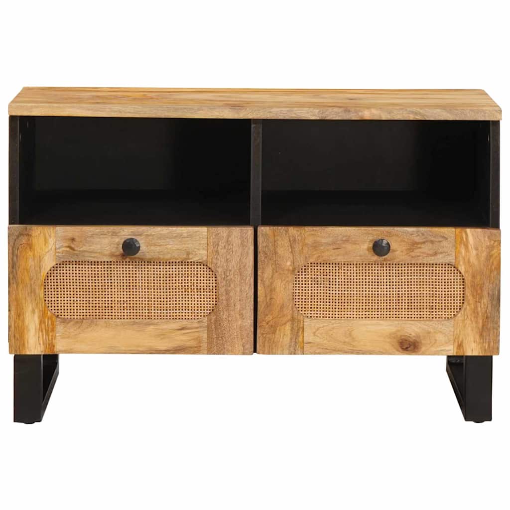vidaXL Szafka pod telewizor Brązowy 70 x 33 x 46 cm Drewno z mango