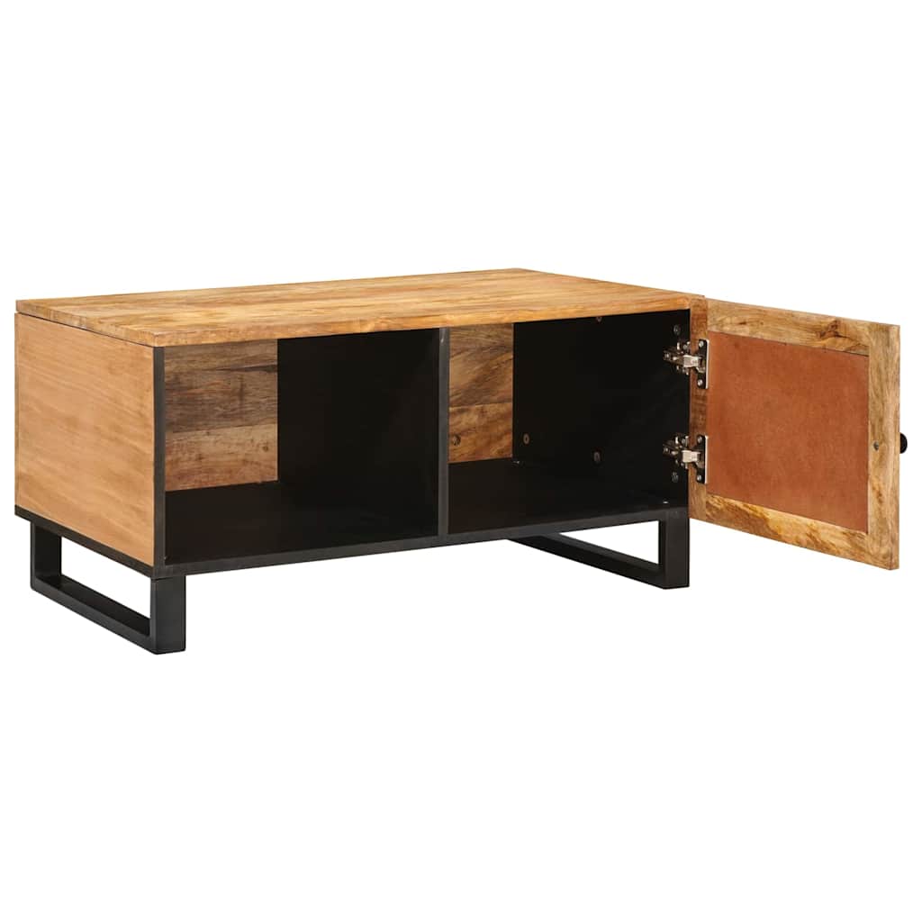 vidaXL Stolik kawowy Naturalny 80 x 50 x 40 cm Drewno z mango