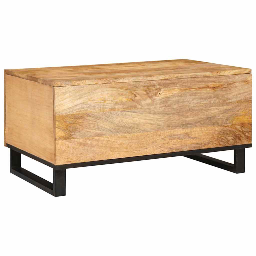 vidaXL Stolik kawowy Naturalny 80 x 50 x 40 cm Drewno z mango