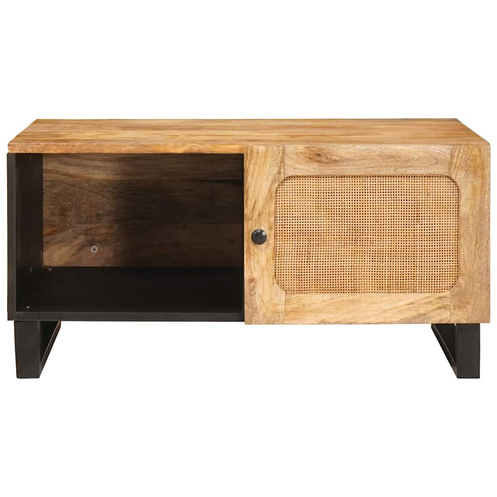 vidaXL Stolik kawowy Naturalny 80 x 50 x 40 cm Drewno z mango
