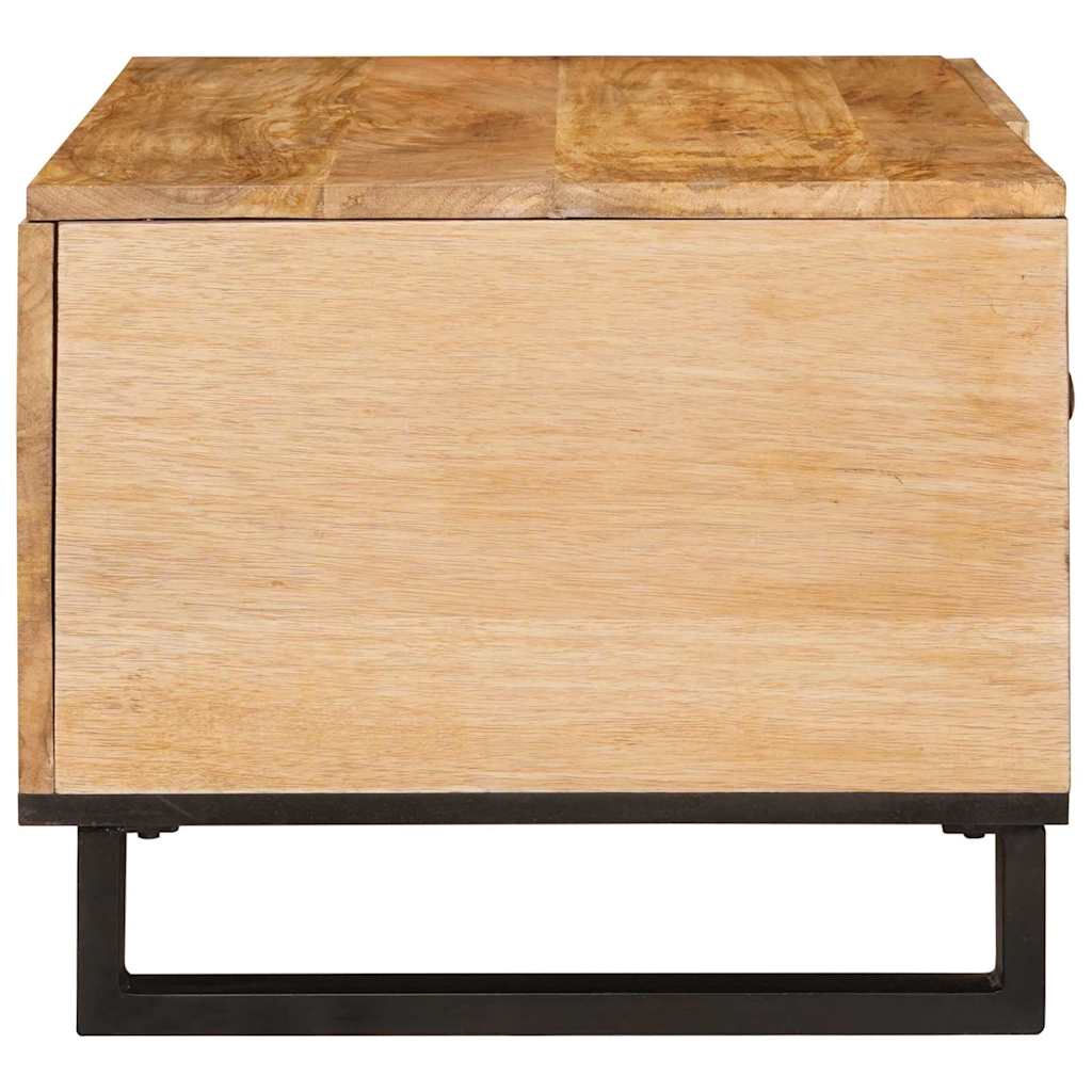 vidaXL Stolik kawowy Naturalny 80 x 50 x 40 cm Drewno z mango