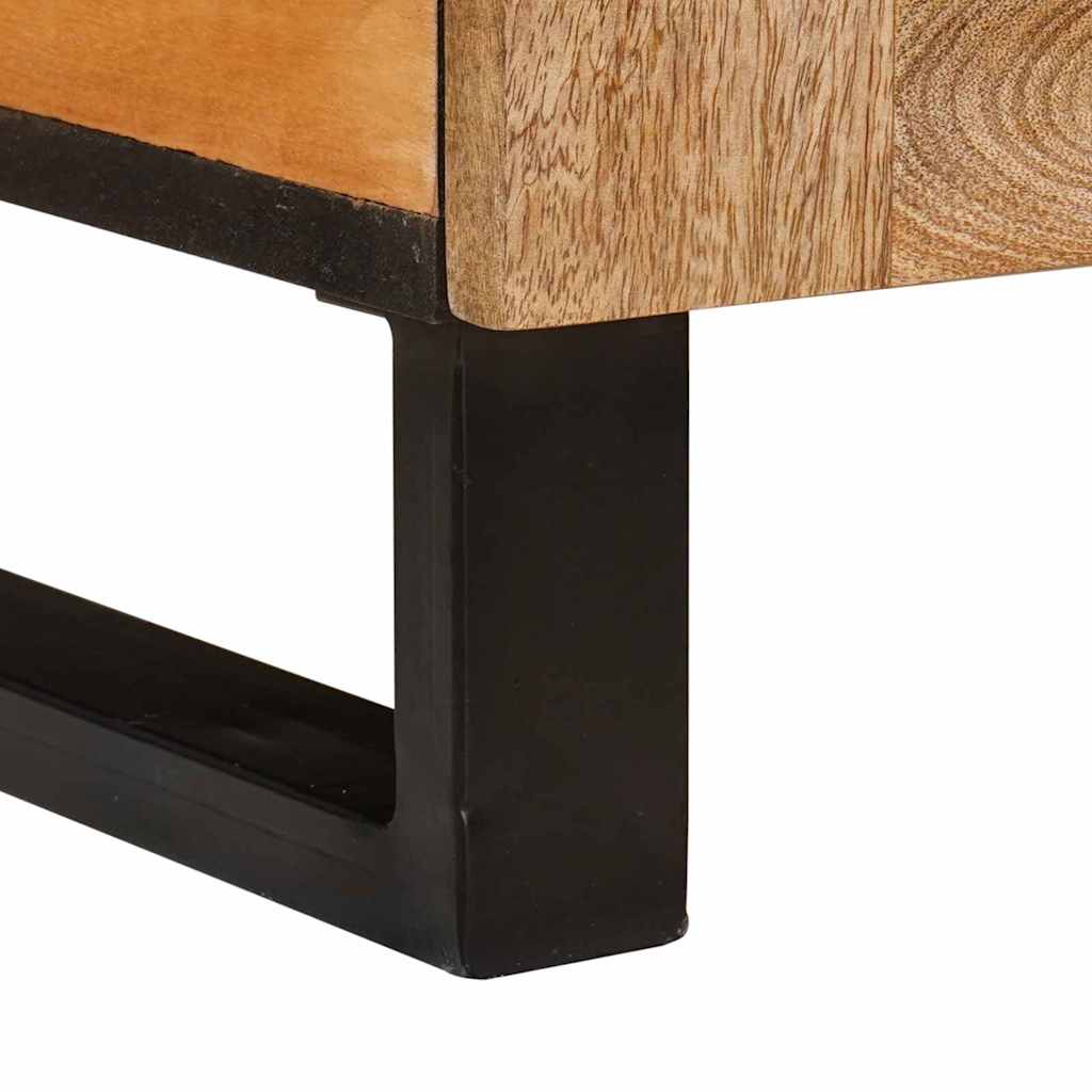 vidaXL Stolik kawowy Naturalny 80 x 50 x 40 cm Drewno z mango