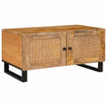 vidaXL Stolik kawowy Naturalny 80 x 50 x 40 cm Drewno z mango