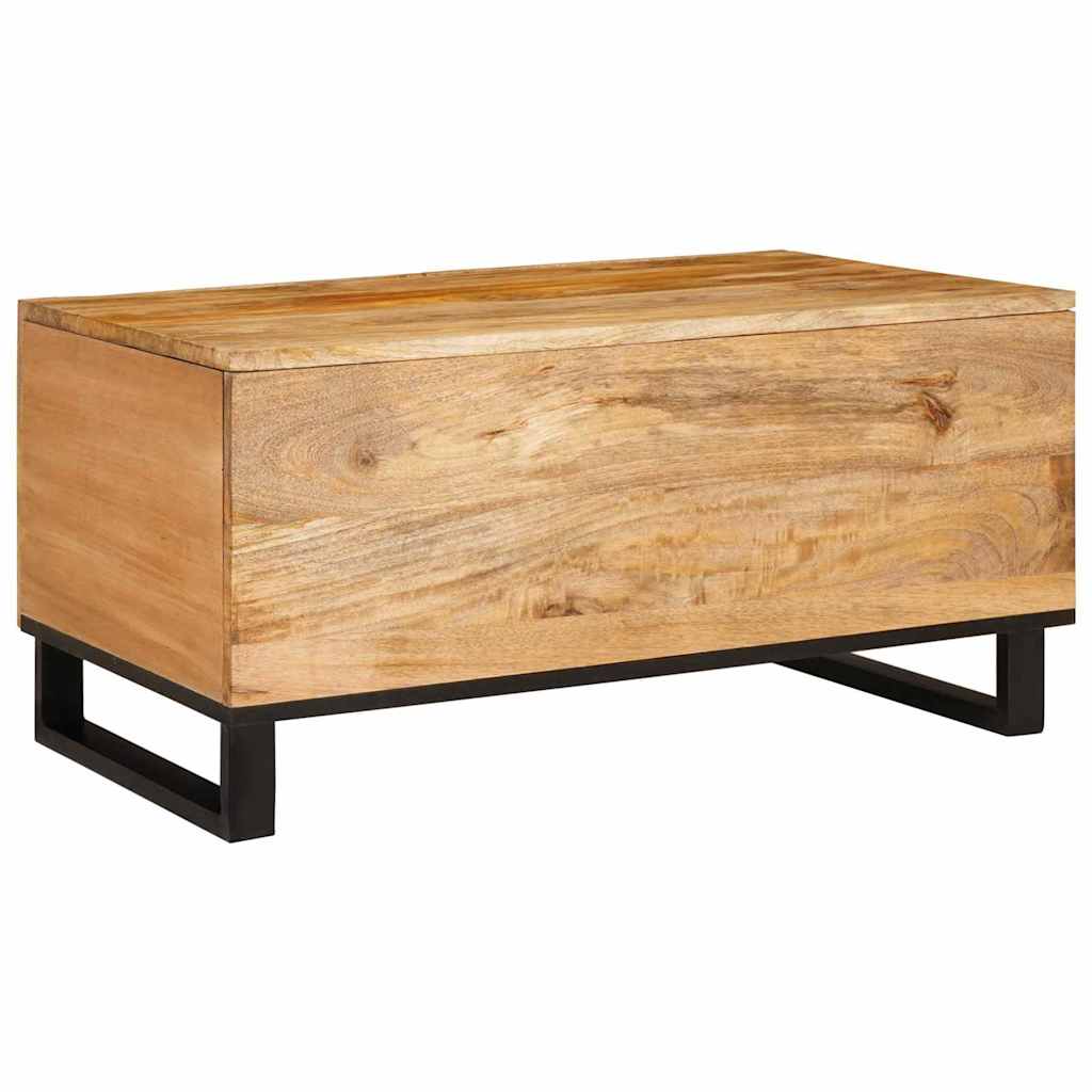 vidaXL Stolik kawowy Naturalny 80 x 50 x 40 cm Drewno z mango