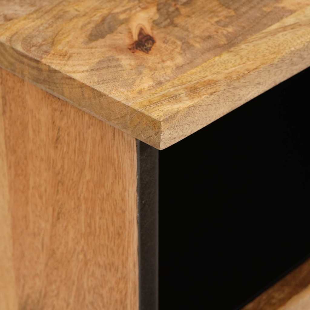 vidaXL Szafka Nocna 2 pcs Naturalny 40 x 33 x 46 cm Drewno z mango