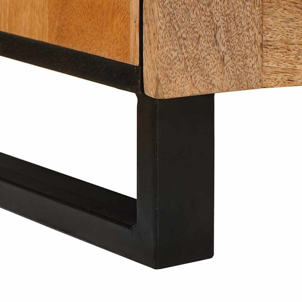 vidaXL Szafka Nocna 2 pcs Naturalny 40 x 33 x 46 cm Drewno z mango