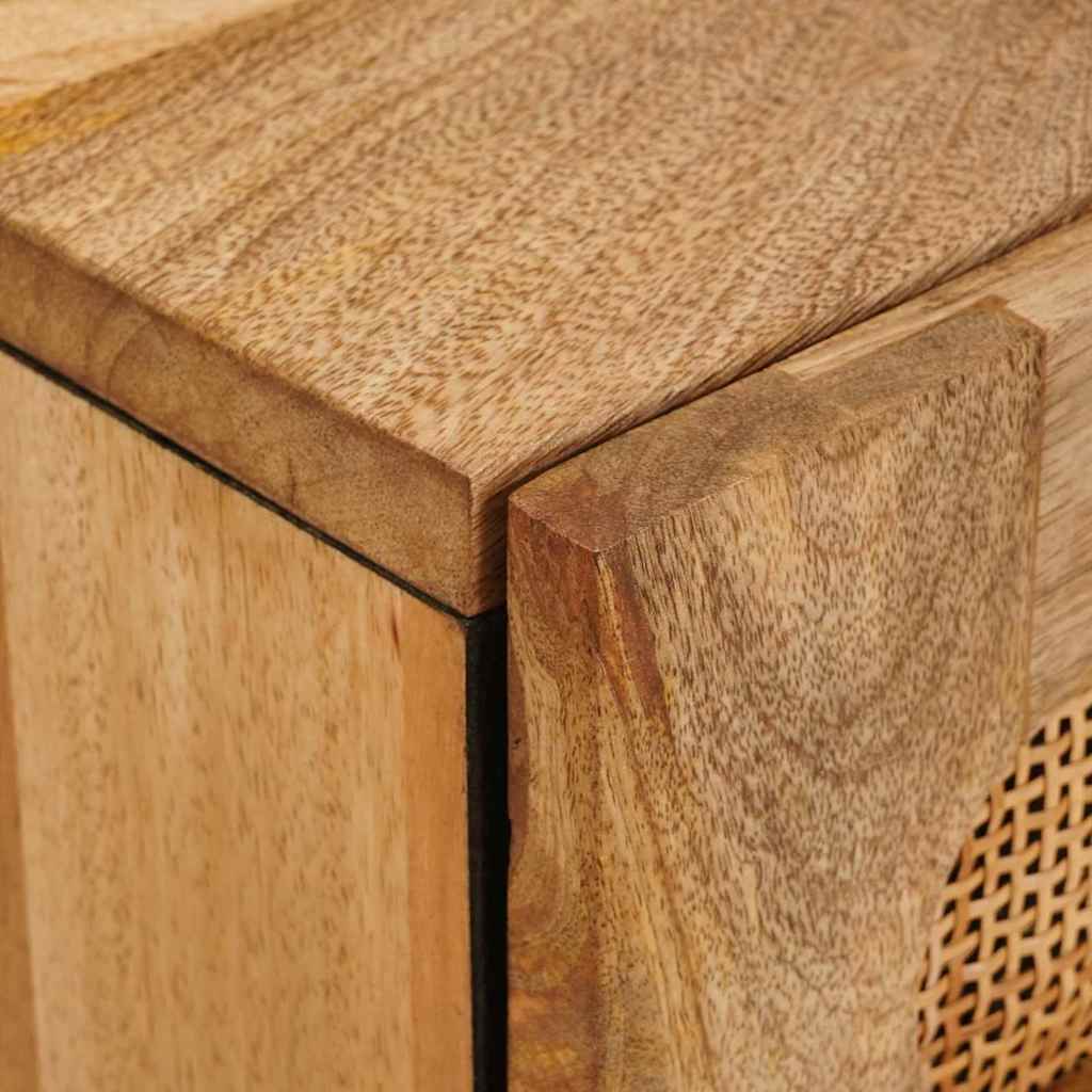 vidaXL Szafka Nocna Naturalny 50 x 33 x 60 cm Drewno z mango