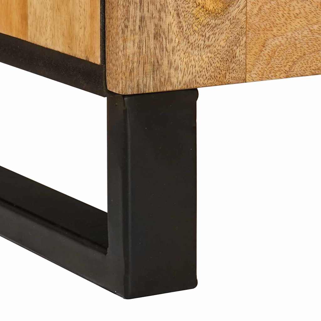 vidaXL Szafka Nocna Naturalny 50 x 33 x 60 cm Drewno z mango