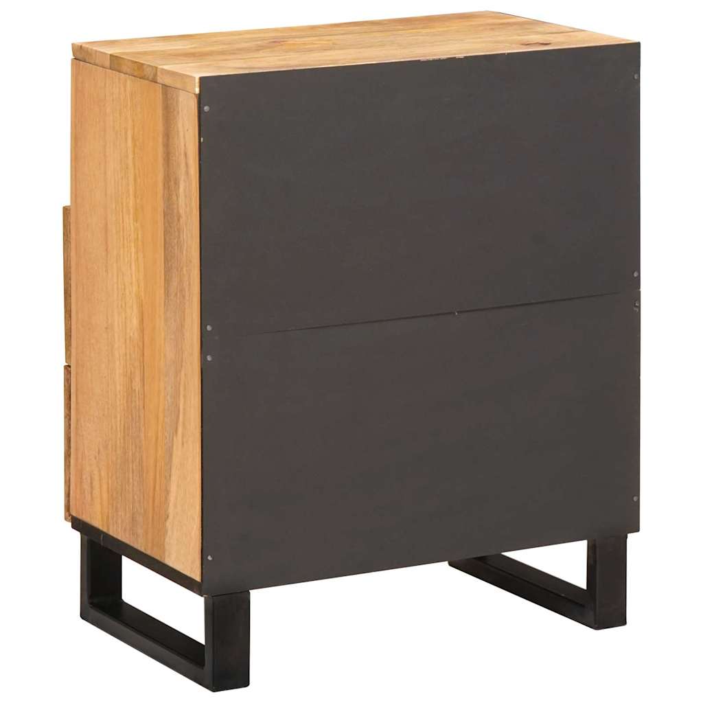 vidaXL Szafka Nocna Naturalny 50 x 33 x 60 cm Drewno z mango