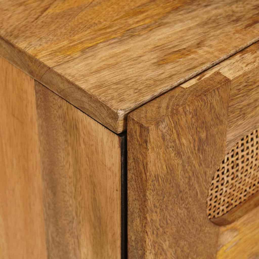 vidaXL Szafka Nocna Naturalny 50 x 33 x 62 cm Drewno z mango