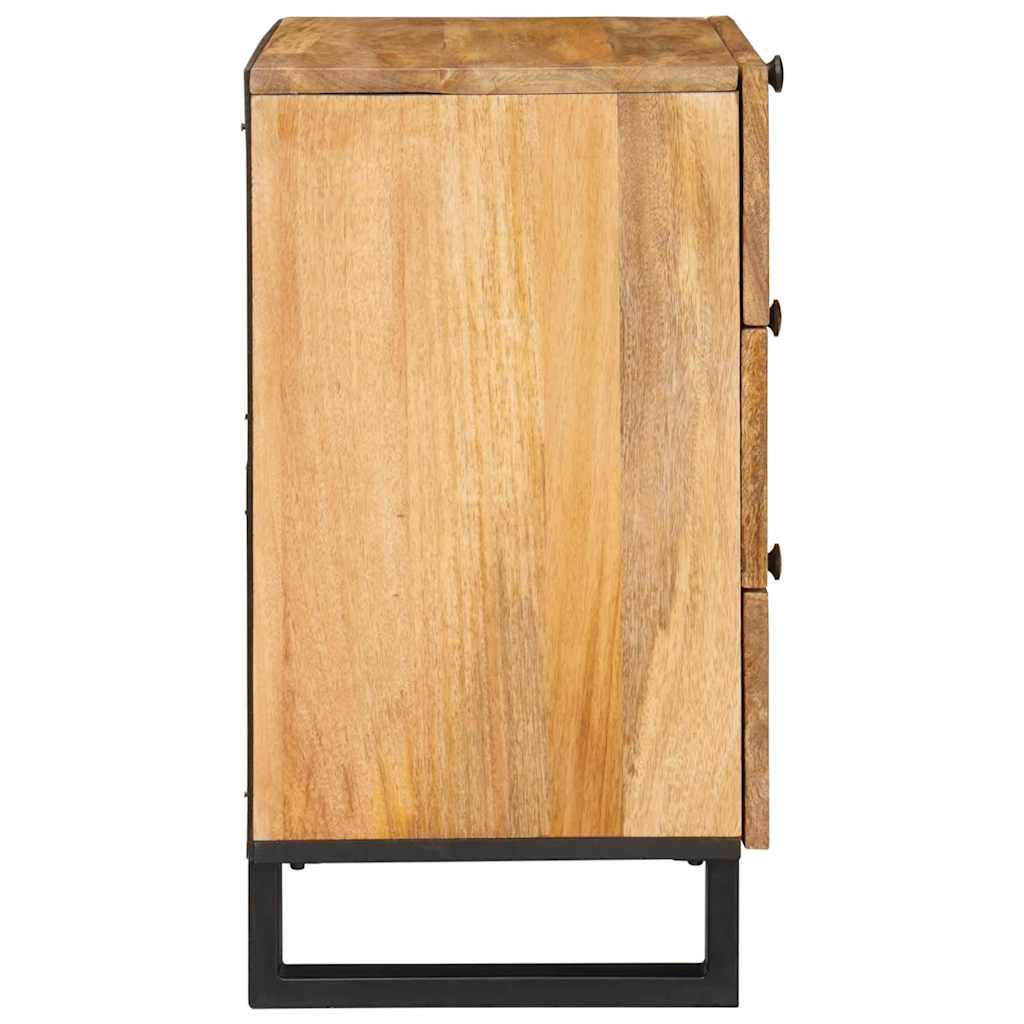vidaXL Szafka Nocna Naturalny 50 x 33 x 62 cm Drewno z mango
