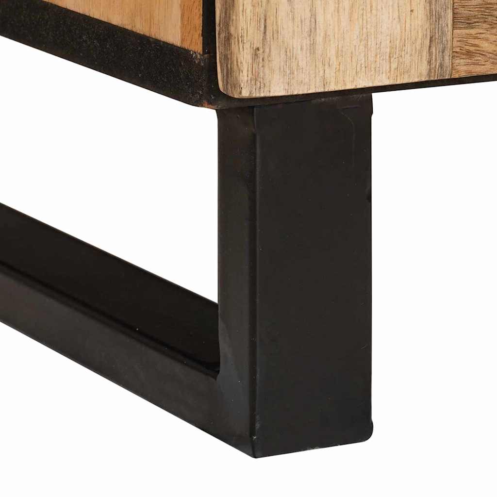 vidaXL Szafka Nocna Naturalny 50 x 33 x 62 cm Drewno z mango