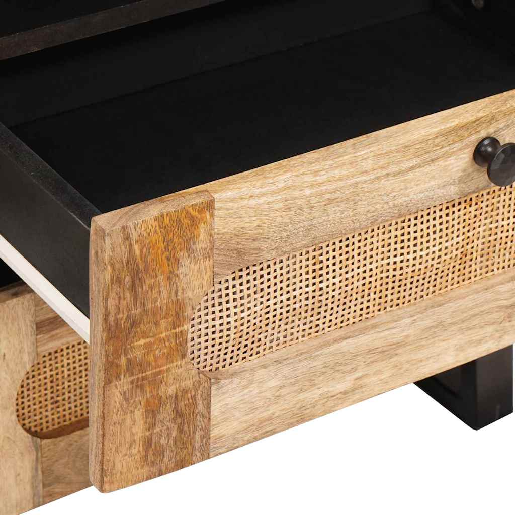 vidaXL Szafka Nocna Naturalny 50 x 33 x 62 cm Drewno z mango