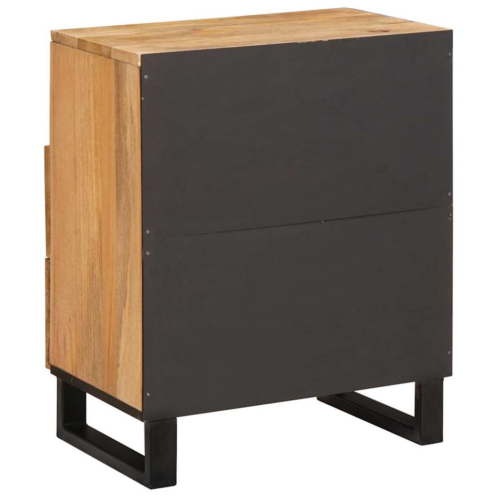 vidaXL Szafka Nocna Naturalny 50 x 33 x 62 cm Drewno z mango