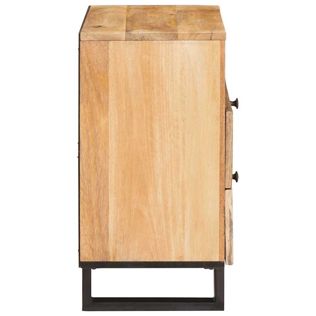 vidaXL Szafka Nocna Naturalny 50 x 33 x 62 cm Drewno z mango