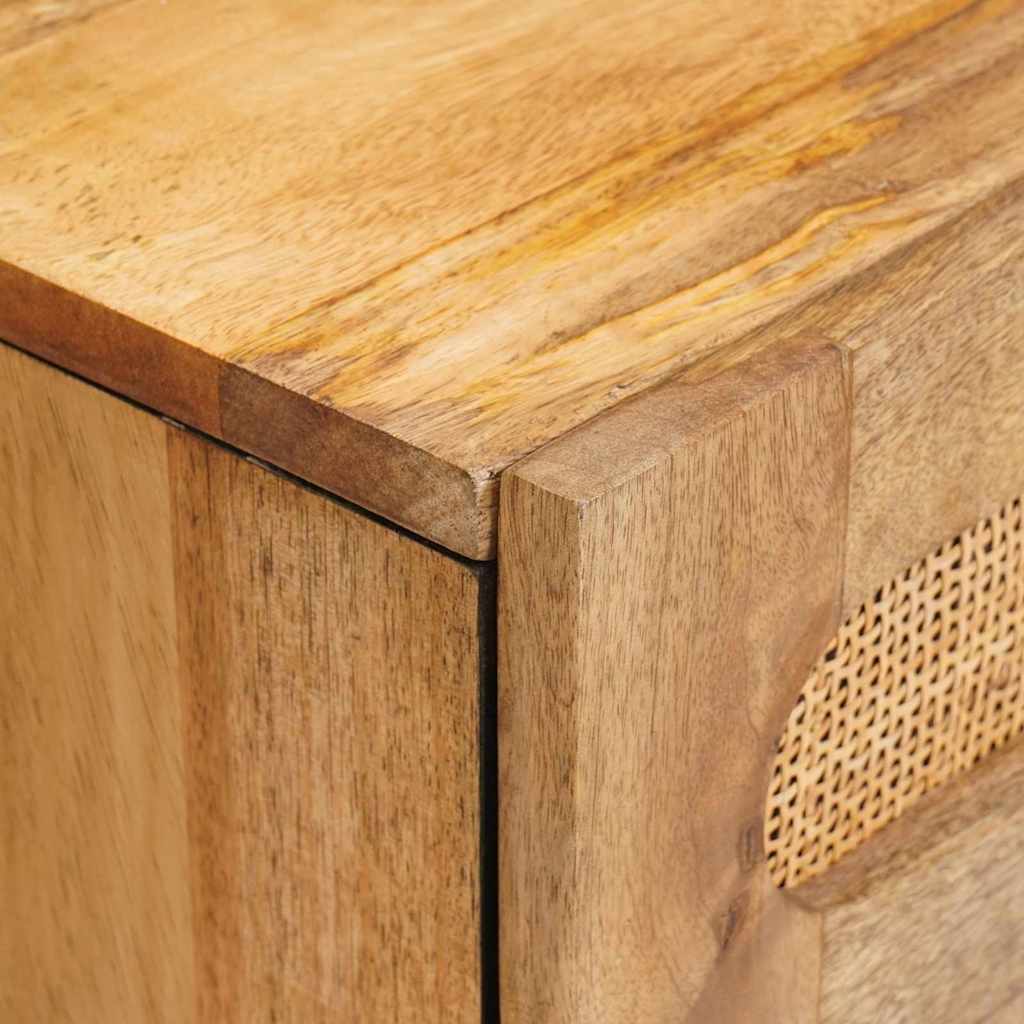 vidaXL Szafka Nocna Naturalny 50 x 33 x 60 cm Drewno z mango