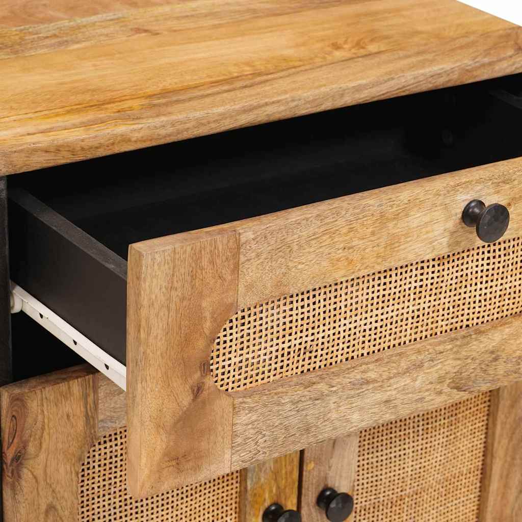 vidaXL Szafka Nocna Naturalny 50 x 33 x 60 cm Drewno z mango