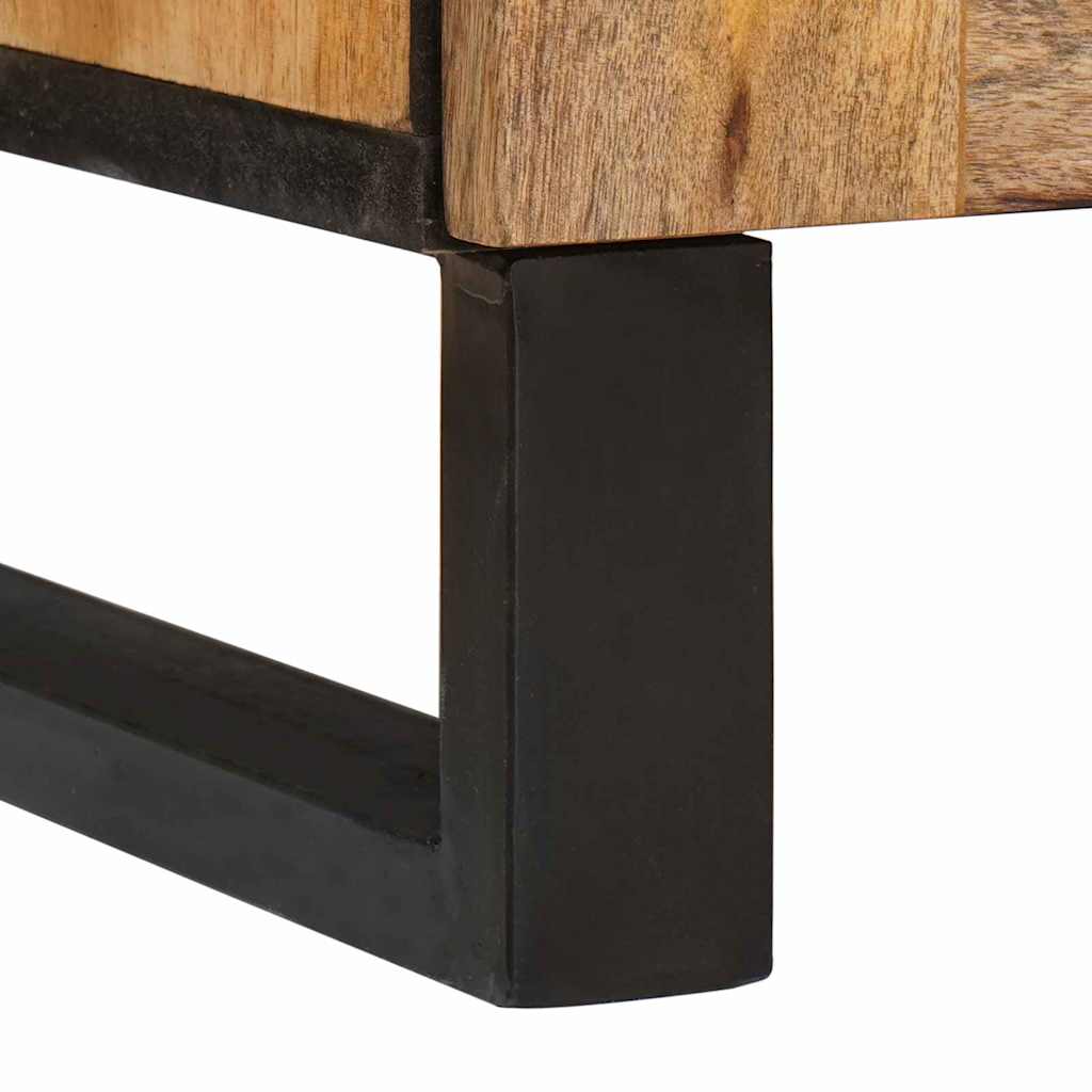 vidaXL Szafka Nocna Naturalny 50 x 33 x 60 cm Drewno z mango