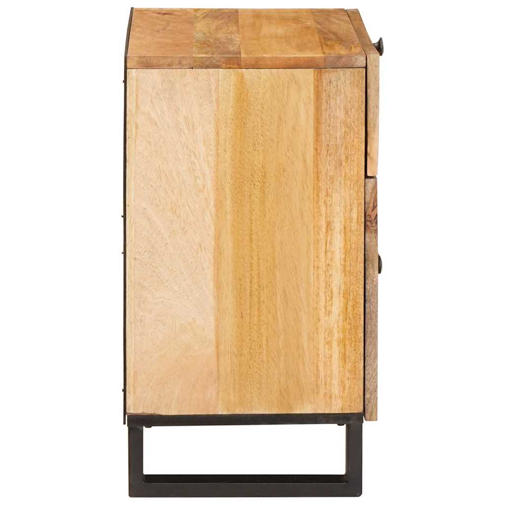 vidaXL Szafka Nocna Naturalny 50 x 33 x 60 cm Drewno z mango