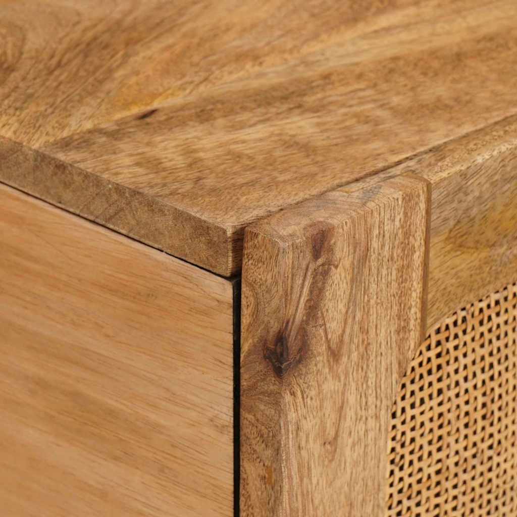 vidaXL Stolik kawowy Dąb rzemieślniczy 100 x 54 x 40 cm Drewno z mango