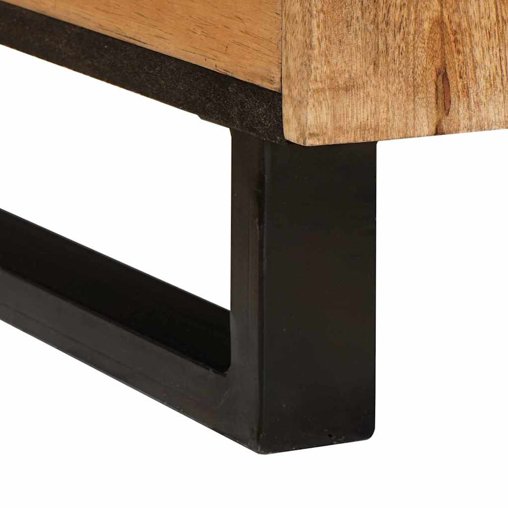 vidaXL Stolik kawowy Dąb rzemieślniczy 100 x 54 x 40 cm Drewno z mango