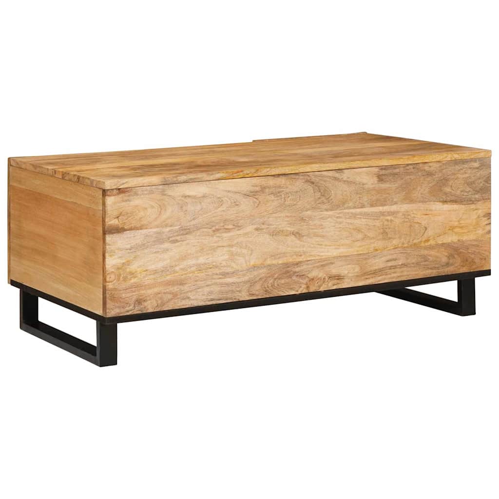 vidaXL Stolik kawowy Dąb rzemieślniczy 100 x 54 x 40 cm Drewno z mango