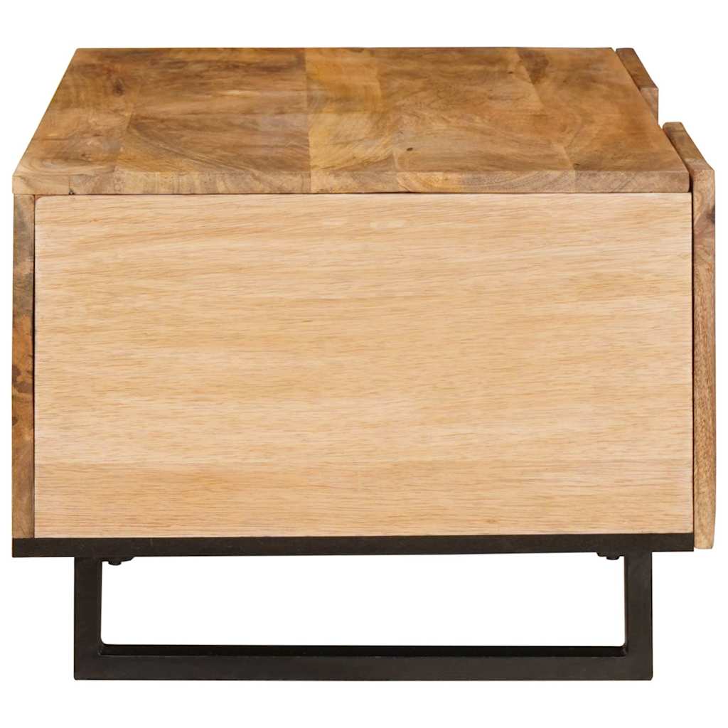 vidaXL Stolik kawowy Dąb rzemieślniczy 100 x 54 x 40 cm Drewno z mango